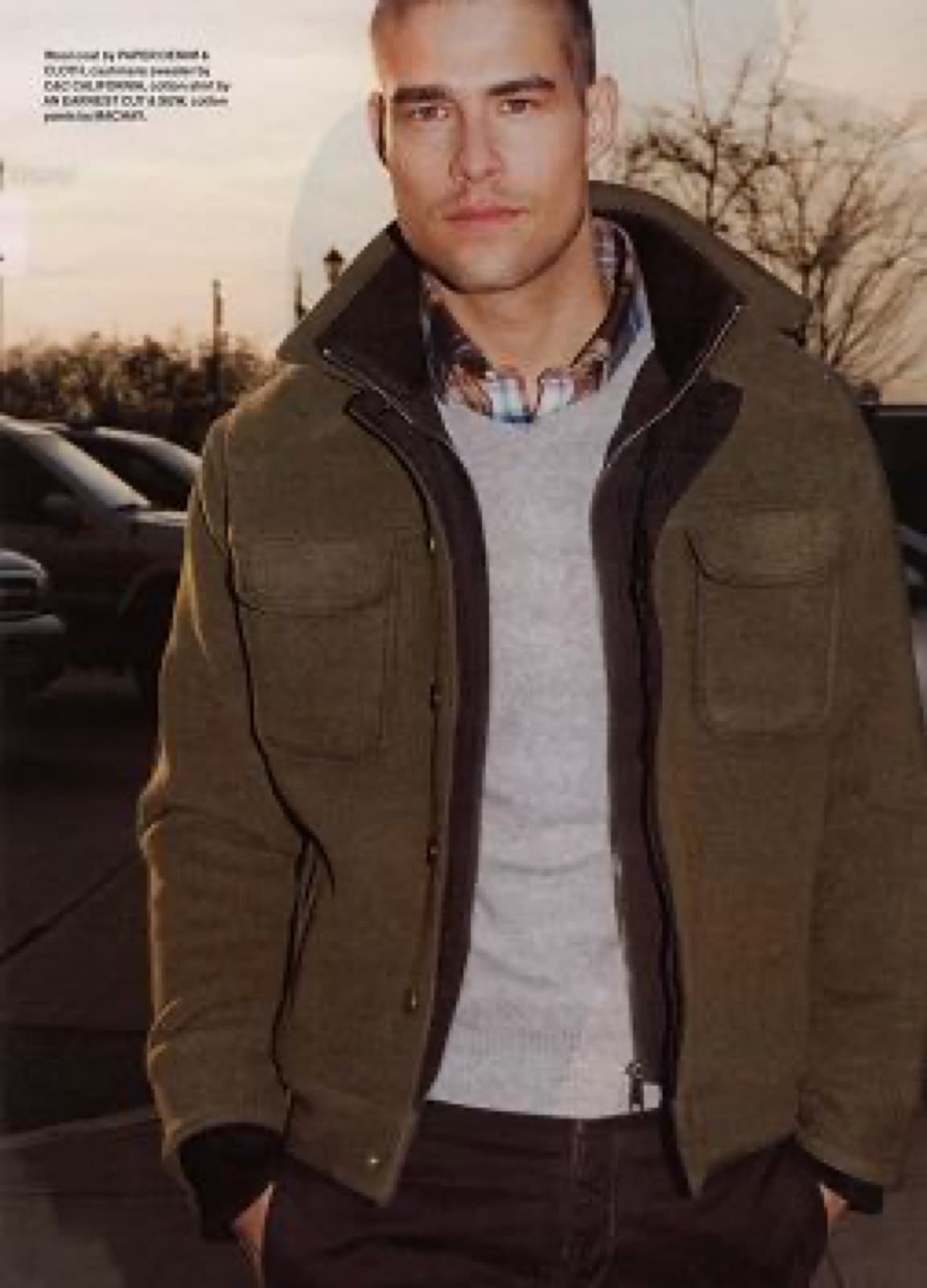 Brandon Mills — commercial campaign frame from the genesis modeling archive